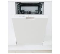 Indesit Lavastoviglie BI 45 cm classe E, 10 coperti, Push&Go, 46 dba