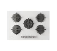 Indesit ING 72T/WH 1 Bianco Integrato 75 cm Gas 5 zona(e) - Nouvo