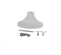 Indesit - Maniglia per Porta Lavatrice, Colore: Bianco