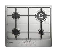 Indesit Piano cottura gas 4 zone THP 642 W IX I 1 Inox (60cm)