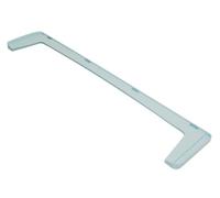 Indesit piccolo freezer mensola di vetro anteriore Guardia Trim (bianco)