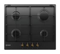 Indesit Piano cottura a gas da 60 cm antracite 4 fuochi Disponibilita' immediata