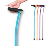 INDESmed | Bastone da Passeggio leggero - 100% Alluminio Aerospaziale - Ergonomico, impugnatura regolabile - Design moderno ed elegante - Uomo & Donna - Prodotto in Spagna, Blu (S (155-165cm))