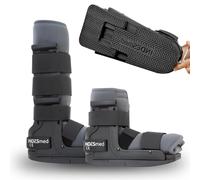 INDESMED Stivale Ortopedico Walker, unico al mondo, regolabile a tutte le taglie e larghezze del piede, extra traspirante, Tutore a Stivaletto Rigido Basso (Bota Walker)
