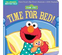 Sesame Street - Time for Bed!: Chew Proof · Rip Proof · Nontoxic · 100% Washable Book for Babies, Newborn Books, Safe to Chew
