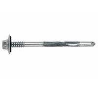 INDEX A PERFECT FIXING PSL1655175 Vite per panelli Sandwich e rondella in EPDM, Grigio Argentato, 5,5/6,3 x 175 P16