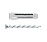 INDEX A PERFECT FIXING TPPOZTS08 Stecca in Nylon, Grigio, 8x40 Ø8 + 5x60