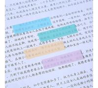 Index Adesivo Estetica Appiccicoso Nota Memo Pad Pagine Evidenziatori per