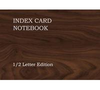 Index Card Notebook: 1/2 Letter Edition