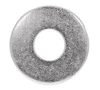 Index D902110-Rondella piatta larga-10 din 9021. zincate, in confezione di 100 Ud.)