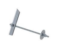 INDEX Fixing Systems BA-IT-Confezione da 50 a bascula per gravità per la determinazione degli elementi leggeri nel false soffitti GRAVITEX Puntone, rivestimento zincato, BAESM05