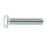 Index Fixing Systems BZ3Z08020 - Vite filettata metrica con testa esagonale, M8 x 20, set di 4 pezzi