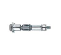 INDEX Fixing Systems IN-CO - Set di 15 ancoraggi Indemoll per fissaggio su elementi cavi, con vite zincata, M4 x 38 mm, diametro 7 mm