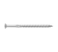 Index TEXA250070-Tirafondo texz alto rendimento in acciaio INOX a2, per terrazze in legno 5,0 x 070, Confezione di 100 Ud.)