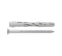 Index TNUXA10100 - T-nux a - tappi 50 pack universali, ad alte prestazioni, a testa svasata, in scatola (nylon, 10 x 100 mm)