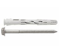 INDEX TNXE410080 - Taco de nylon universal de alto rendimiento. inoxidable a4. cabeza hexagonal. homologado ete (10 x 80 10, 50 uds.) (Envase de 50 Ud.)
