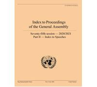 Index to proceedings of the General Assembly (Tascabile)