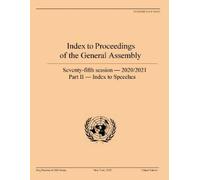 Index to proceedings of the General Assembly (Tascabile)