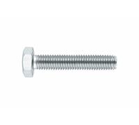 INDEX - Vite metrica 8.8, testa esagonale completamente filettata, in acciaio inox A2 M18 x 90, confezione da 25, viti, punte, bulloni