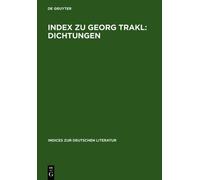 Index Zu Georg Trakl: Dichtungen (Copertina rigida)
