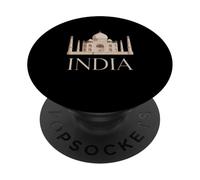 India Dire Viaggiare Umorismo Vacanze Paese Donne Uomini PopSockets PopGrip Adesivo