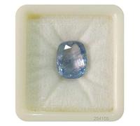 INDIA MADE 10.00 Ratti Natural Best Quailty Blue Sapphire (Neelam/Nilam) Pietra certificata in laboratorio Cylone Qualità Terra Mente Naturale Sfuso Pietra preziosa per uomini e donne-B0CFTXZ1DC