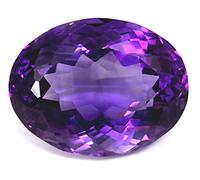 INDIA MADE 10. Ratti ametista naturale Katela Jamuni viola Katela confezione da 1 gemma (unisex) -B0BBTWLN1B