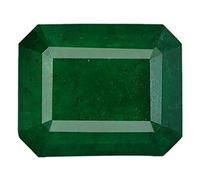INDIA MADE 11,25 Ratti smeraldo ottagonale forma pietra naturale certificata astrologo naturale non riscaldato non trattato A1+++ Qualità sfuso Panna gemma certificata Lab Certified-B0DGQPJGF1