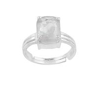 INDIA MADE 14.00 Ratti 13.00 Crt Aa++ Anello in argento non riscaldato non trattato con zaffiro bianco naturale Pukhraj pietra preziosa sfusa di Pukhraj certificato di qualità - B0C3HSWTR9