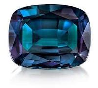 INDIA MADE 14.25 Ratti Viola Colore Alexander Pietra Cuscino Forma Alessandrite Gemma Originale Certificato da Lab Per Uomini e Donne-B0B857HT5R, Argento, Zaffiro sintetico