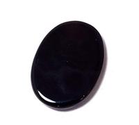 INDIA MADE 17,25 Ratti Nero Naturale Sulemani Hakik Lab Certificato Gemstone-B0BP1HQDCF