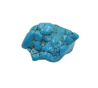 INDIA MADE 230 carati naturale blu grezzo turchese (Firoza) pietra (46 grammi) -B0CKFFVVYY, argento, zaffiro creato, argento, Zaffiro sintetico