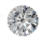 INDIA MADE 3.00 carati Bella Forma Rotonda Originale Certificato Cubic Zircon/American White Diamond Stone Loose Gemstone Per Uomini E Donne-B0DK8X8RLQ