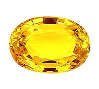 INDIA MADE 3.25 Ratti certificato topazio giallo pietra preziosa naturale-B072LQ6GNL