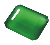 INDIA MADE 3 A 12.50 Ratti verde onice gemma taglio smeraldo naturale certificato da Gli-B0BB6RSYM6