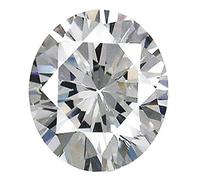 INDIA MADE 3 A 15.50 Ratti Zircone Pietra preziosa Originale Zircone Forma Ovale Colore Bianco Per Gli Uomini E Le Donne-B0BB5WXSSQ