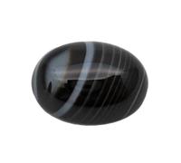 INDIA MADE 4.25 Ratti Sulemani Hakik Stone Originale Certificato Naturale Onice Nero Gemma-B0C2D93X2K