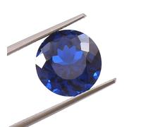 INDIA MADE 4.26 Ratti American Diamond Cubic (Blue Zircon) Pietra Zircone Gemma Originale Certificato Aaa+ Qualità Per Uomini E Donne-B0CCL7GY2B
