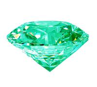 INDIA MADE 4.50 Ratti Green Cubic Zircone Naturale Certificato Diamante Cut Loose Gemstone Per Uomini E Donne S-B0C1P3P8G7