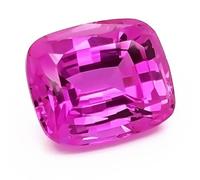 INDIA MADE 4.75 carati naturale rosa rubino gemma eccellente taglio cuscino certificato Ggtl Lab pietra preziosa sciolta per uomini e donne-B0BJW1W9Q9