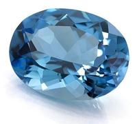 INDIA MADE 5,25 pietra blu naturale dello zircone del ratti ha certificato la pietra preziosa blu del diamante per gli uomini e le donne S-B09MJ7DFXM