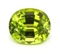 INDIA MADE 5.25 Ratti / 4.75 pietra peridoto naturale originale certificata verde astrologia Rashi Ratan per uomini e donne S-B09TP8L7Z3
