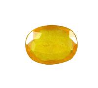 INDIA MADE 5.25 Ratti Ceylon giallo zaffiro gemma originale Pukhraj pietra certificata per uomini e donne-B0C55N5X4K, argento, zaffiro creato, Argento, Zaffiro sintetico