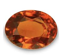 INDIA MADE 6.00 Ratti certificato non riscaldato non trattato qualità Aaa+ e certificato da Ggtl pietra naturale gomed Hessonite astrologica Gemstone-B0BTCWJR3V