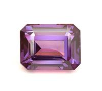 INDIA MADE 6,25 Ratti Colore Viola Alexander Stone Cuscino Forma Alessandrite Gemma Originale Certificato da Lab For Men & Women-B0B85837HG