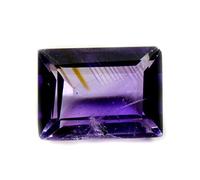 INDIA MADE 6.25 Ratti Lab Certified Natural Ametista Gemma Viola 5.68 carati Baguette Forma Katella Rashi Ratan-B07K79PQFH