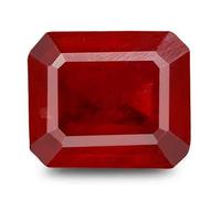 INDIA MADE 6,25 Ratti Naturale A1 Qualità Rubino Manik Pietra Scopo Astrologico Non riscaldata (Lab - Approvato) Forma quadrata Aaaa+ Gemma Eccellente taglio quadrato -B0DPMKT41G, argento, zaffiro