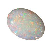 INDIA MADE 7.00 Ratti Fire Opal Stone Rashi Ratna Lab Certified Gemstone-B0BY3YX5MY