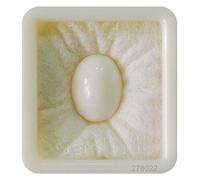 INDIA MADE 7,25 ratti/6,60 carati super multiwhite opale naturale astraliano forma ovale opale sfuso gemma con laboratorio certificato per uomini e donne S-B0C194N2FS