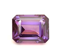 INDIA MADE 7,25 Ratti Viola Colore Alexander Pietra Ovale Forma Alessandrite Gemma Originale Certificato da Lab For Men & Women-B0CDNXFBM4